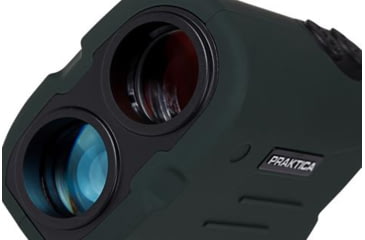 Image of Praktica Laser Rangefinder, 7x Zoom, 600M Distance, Green, 105mm L x 42mm W x 75mm H, LRF-7G