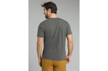 Image of prAna Aggler Everyday T-Shirt - Mens, Charcoal Heather, Medium, M13181433-CCHT-M