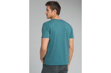 Image of prAna Aggler Everyday T-Shirt - Mens, Deep Balsam Heather, Medium, M13181433-DMHT-M