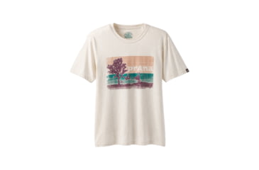 Image of prAna Aggler Everyday T-Shirt - Mens, Weathered Beige Heather, Large, M13181433-WGHT-L