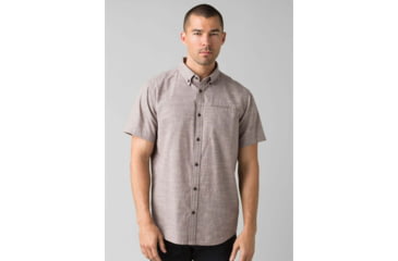 Image of prAna Agua Shirt - Mens, Shadow, Small, M11201599-SHA-S
