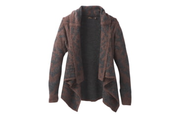 Image of prAna Alberta Reversible Sweater - Women's, Weathered Wood, X-Large, W23180522-WEWO-XL