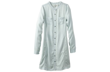 Image of prAna Aliki Shirt Dress Womens, White Wash, Small, W31180402-WTWA-S