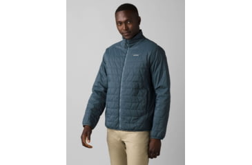 Image of prAna Alpine Air Jacket - Men's, Large, Grey Blue, 1968571-400-L