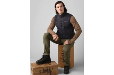 Image of prAna Alpine Air Vest - Men's, Extra Large, Charcoal, 1968591-020-XL