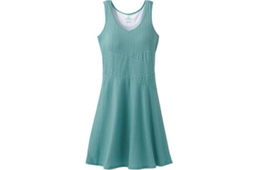 Image of prAna Amelie Dress - Women's -Aquamarine Parade-X-Small