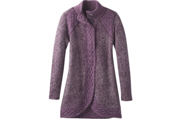 Image of prAna Angelica Duster - Women's-Dark Plum-Large