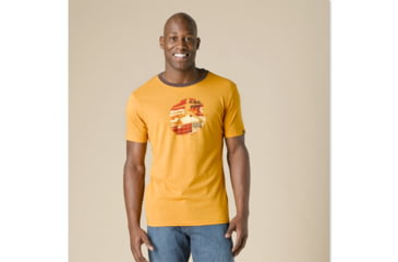 Image of prAna Aura Heather T - Men's-Small-Curry