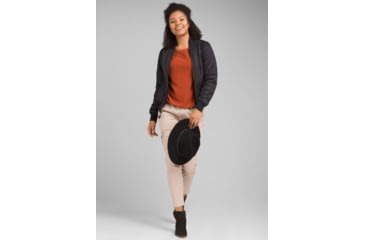 Image of prAna Avita Sweater - Womens, Dark Mauve Heather, Small, W23190909-DMVH-S