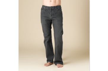 Image of prAna Axiom Casual Jean Pant - Men's, Grey Wash, 34 Waist, Short Inseam, M4AX321111-38