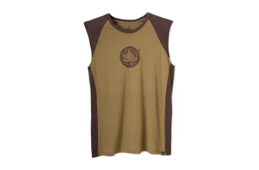 Image of prAna Bamboo Sleeveless Tee - Men's-Moss-Small