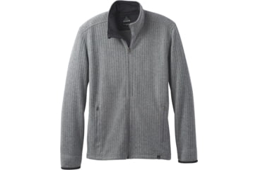Image of prAna Barclay Sweater - Mens, Gravel, Medium, M2BARC310-GRA-M