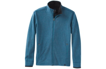 Image of prAna Barclay Sweater - Men's-Mosaic Blue-X-Large