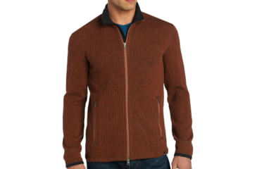 Image of prAna Barclay Sweater - Men's-Terracotta-X-Large