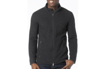 Image of prAna Barclay Sweater - Men's-Charcoal-X-Large