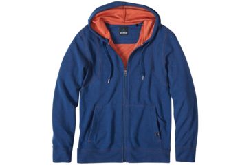Image of prAna Barringer Full Zip - Men's-Dark Cobalt-Small