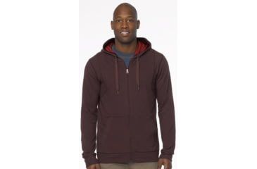Image of prAna Barringer Full Zip - Men's-Truffle-XX-Large
