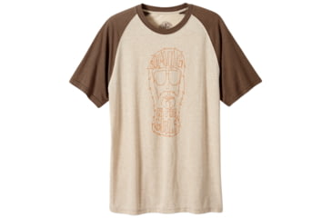 Image of prAna Beard Tee - Men's-Stone-Small