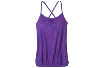 Image of prAna Becca Convertible Top - Women's-Sail Blue Mayan-X-Small