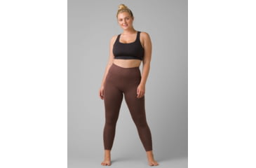 Image of prAna Becksa 7/8 Legging Pants, Flannel Heather, Medium, W41180589-FLHT-M