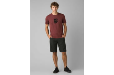 Image of prAna Beer Belly Journeyman T-Shirt - Mens, Maple Heather, Large, M11202507-MPHT-L