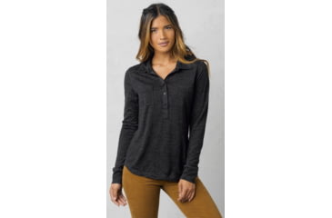 Image of prAna Besha Top - Women's-Black-Clearance-Medium