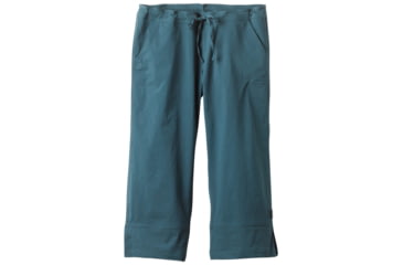 Image of prAna Bliss Capri - Women's-Dark Teal-Small