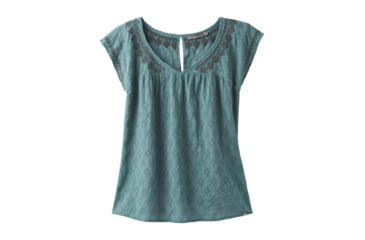 Image of prAna Blossom Top Womens, Starling Green, X-Small, W11180386-STGR-XS