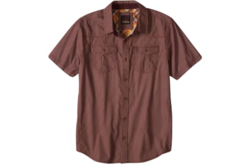 Image of prAna Borla Short Sleeve Shirt - Men's-Raisin-Medium