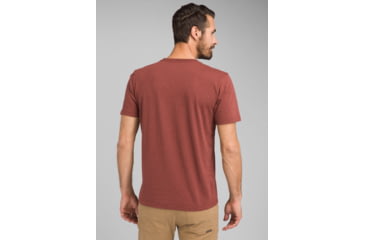Image of prAna Bradhaw T-Shirt - Mens, Maple Heather, Medium, M13190644-MPHT-M