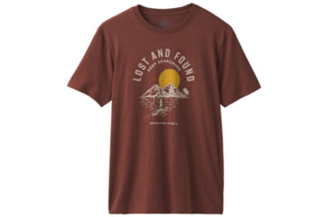 Image of prAna Bradhaw T-Shirt - Mens, Maple Heather, Medium, M13190644-MPHT-M