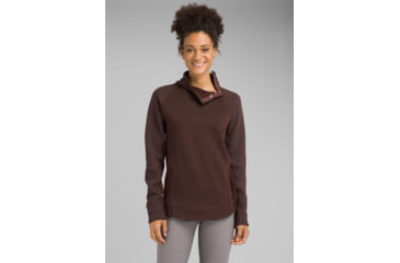 Image of prAna Brandie Sweater - Womens, Cocoa Heather, Extra Small, W23180549-CZHT-XS
