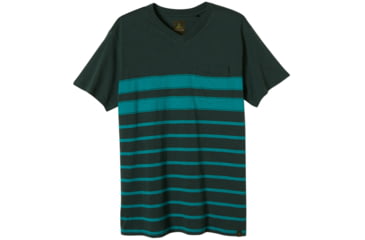 Image of Breyson V-Neck T-Shirt - Mens-Evergreen-Small