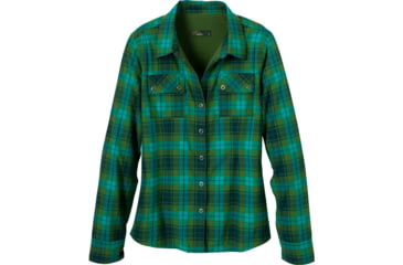 Image of prAna Bridget Lined Shirt - Women's-Deep Jade-Small