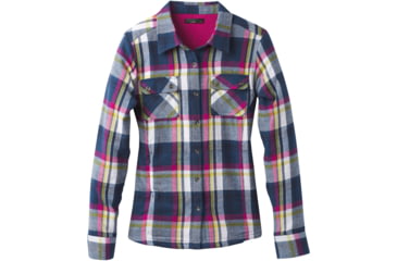 Image of prAna Bridget Lined Shirt - Women's-Dusk Blue-Small