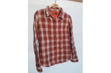 Image of prAna Bridget Lined Shirt - Women's-Orange-Small