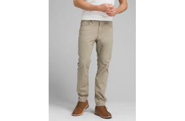 Image of prAna Brion Pant - Mens, Dark Khaki, 28 Waist, Extra Long Inseam, M4BN36312-DKKH-28