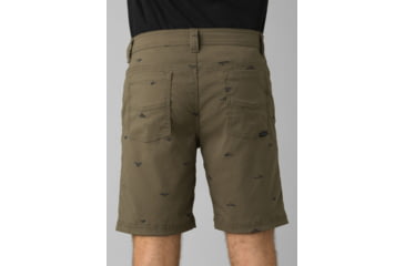 Image of prAna Brion Short 11 Inseam Shorts, Slate Green Crux Rock, 33, M3BN11117-SGCR-33