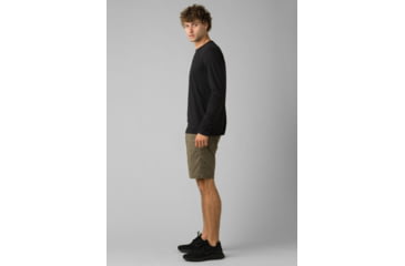 Image of prAna Brion Short 11 Inseam Shorts, Slate Green Crux Rock, 33, M3BN11117-SGCR-33