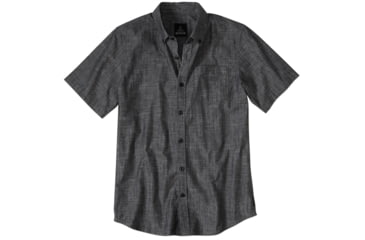 Image of prAna Broderick Slim Fit Shirt - Men's -Charcoal-Small