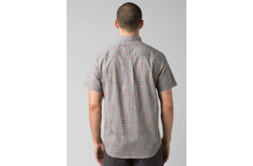 Image of prAna Broderick Slim Fit Shirt - Mens, Gravel Tile, Medium, M11191533-GATI-M