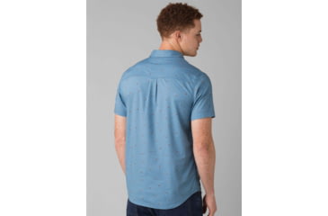Image of prAna Broderick Slim Fit Shirt - Mens, Nickel Cherries, Small, M11191533-NICH-S