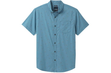 Image of prAna Broderick Slim Fit Shirt - Mens, Nickel Cherries, Small, M11191533-NICH-S