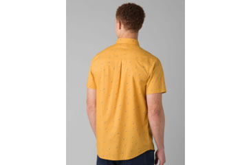 Image of prAna Broderick Slim Fit Shirt - Mens, Toffee Cherries, Large, M11191533-TOCH-L