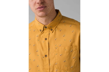 Image of prAna Broderick Slim Fit Shirt - Mens, Toffee Cherries, Large, M11191533-TOCH-L