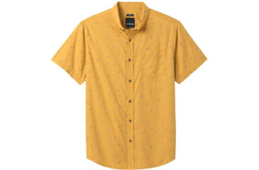 Image of prAna Broderick Slim Fit Shirt - Mens, Toffee Cherries, Large, M11191533-TOCH-L