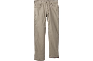 Image of prAna Bronson Lined Pant - Mens, Dark Khaki, 36 Waist, M4BRLP313-DKKH-36