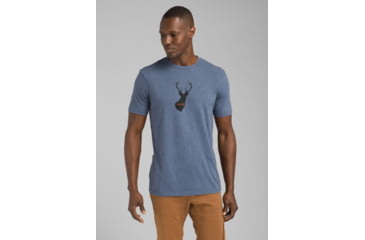 Image of prAna Buck Wild Journeyman - Mens, Denim Heather, Small, M13191585-DEHT-S