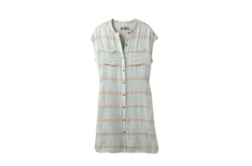 Image of prAna Buenos Dias Dress, Iced Aqua, Medium, W31190758 -059-M