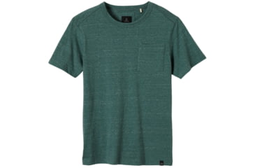 Image of prAna Burbia Pocket Short Sleeve Crew - Men's-Light Balsam-X-Large